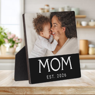 Benutzerdefinierte Mutter etablierte moderne Typog Fotoplatte