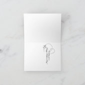 Benutzerdefinierte Muttertagskarte Dankeskarte (Innenseite)