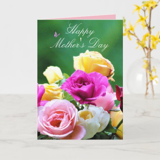 Benutzerdefinierte Muttertagskarte Karte (Gelbe Blume)