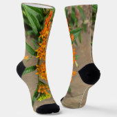 Benutzerdefinierte Nachhaltige Premium-Crew Socken (Gewinkelt)