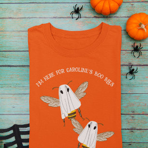 Benutzerdefinierte Nachricht Boo Bees Halloween-Gr T-Shirt