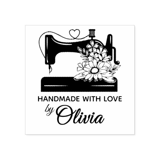 Benutzerdefinierte Nähmarken Gummistempel (Prägung)