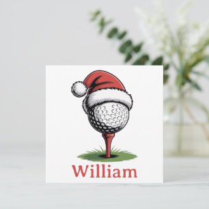 Benutzerdefinierte Name Golfbälle Weihnachten Golf