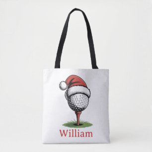 Benutzerdefinierte Name Golfbälle Weihnachten Golf Tasche