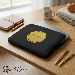 Benutzerdefinierte Name & Titel 13" Neopren-Laptop Laptopschutzhülle