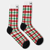 Benutzerdefinierte Namens-Crewsocken Socken (Rechts)