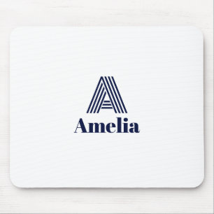 Benutzerdefinierte Namens-Wasserflasche Mousepad
