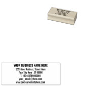 Benutzerdefinierte Namensadressdaten Rubber-Briefm Gummistempel (Stempel)