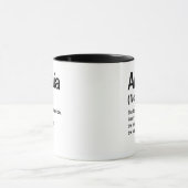 Benutzerdefinierte Namensdefinition Tasse Personal (Zentrum)