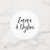 Benutzerdefinierte Namenskonfetti, Personalisierte Konfetti (Klein Vorderseite)