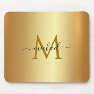 Benutzerdefinierte Namensmonogramm-Initialvorlage  Mousepad