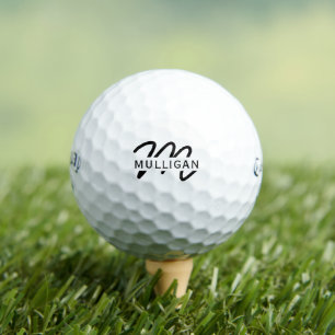 Benutzerdefinierte Namensvorlage Hochzeitsgunst Golfball