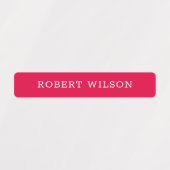 Benutzerdefinierte Naming-Tags Etiketten (Design 1)