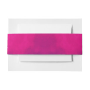 Benutzerdefinierte Neon-Pink-Einladung Belly Band