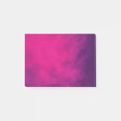 Benutzerdefinierte Neon Pink Gradient Sticky Notes Post-it Klebezettel (Vorderseite)