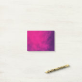 Benutzerdefinierte Neon Pink Gradient Sticky Notes Post-it Klebezettel (Auf Schreibtisch)