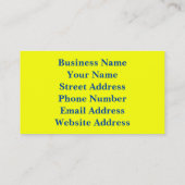 Benutzerdefinierte Neon Pink Rainbow Mod Business  Visitenkarte (Rückseite)