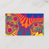 Benutzerdefinierte Neon Pink Rainbow Mod Business Visitenkarte (Vorderseite)