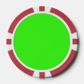 Benutzerdefinierte Neon-Pokerchips – Set mit 2 Far Pokerchips (Vorderseite)