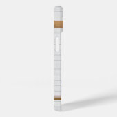 Benutzerdefinierte Netball-Uniform Rot mit Blau un Case-Mate iPhone Hülle (Rückseite / Rechts)