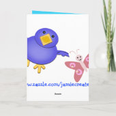 Benutzerdefinierte Niedlich erhalten Sie bald gut Karte (Rückseite)