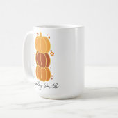 Benutzerdefinierte Niedliche Pumpkin-Tasse, Gesche Kaffeetasse (Vorderseite Links)