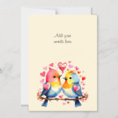 Benutzerdefinierte niedliche Vogelgrippe Magneteinladung (Vorderseite)