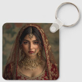 Benutzerdefinierte Niedliche Zwei-Foto-Doppelseite Schlüsselanhänger (Rückseite)