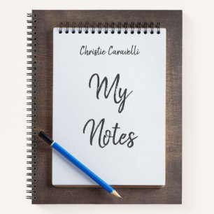 Benutzerdefinierte Notepad-Notizen Notizblock