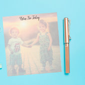 Benutzerdefinierte Notizen - Foto Notepad Notizblock