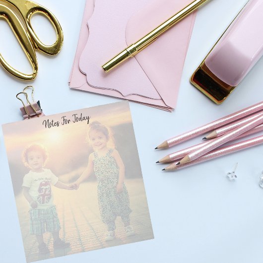 Benutzerdefinierte Notizen - Foto Notepad Notizblock