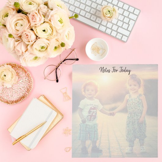 Benutzerdefinierte Notizen - Foto Notepad Notizblock