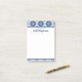 Benutzerdefinierte Notizen für das blaue geometris (Auf Schreibtisch)