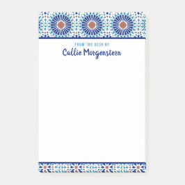 Benutzerdefinierte Notizen für das blaue geometris