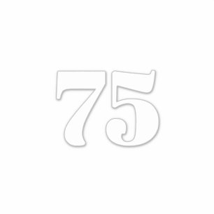 Benutzerdefinierte Nummer recycelnd bin-Trash-Stra Aufkleber