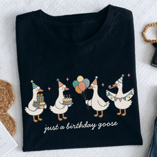 Benutzerdefinierte Nur Ein Geburtstag Gans Lustige T-Shirt