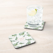 Benutzerdefinierte Olive Tree Logo Coaster Custom Getränkeuntersetzer (Rechte Seite)