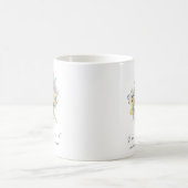 Benutzerdefinierte Oma-Bündel-Blume-Enkel Kaffeetasse (Mittel)