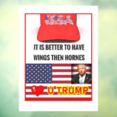 Benutzerdefinierte, opake Fensterklammer mit dynam Fensteraufkleber (Blatt 3)