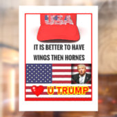 Benutzerdefinierte, opake Fensterklammer mit dynam Fensteraufkleber (Blatt 2)