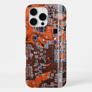 Benutzerdefinierte orange Leiterplatte für IT-Expe iPhone 16 Pro Max Hülle