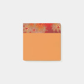 Benutzerdefinierte Orange Red Cross Post It Notes Post-it Klebezettel (Vorderseite)