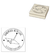 Benutzerdefinierte Origami-Handschrift mit Liebe Gummistempel (Stempel)