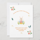 Benutzerdefinierte Ostereinladungen für unvergessl Einladung (Rückseite)