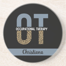 Benutzerdefinierte OT Beruf Therapie OT Student Ge Getränkeuntersetzer