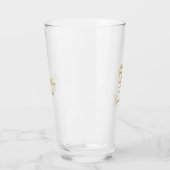 Benutzerdefinierte Paare Name Keepake 50. Jahresta Glas (Links)