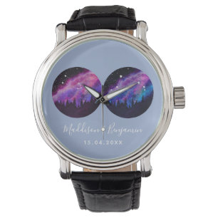 Benutzerdefinierte Paare Sternzeichen Geschenke Je Armbanduhr