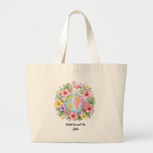 Benutzerdefinierte Padel-Tasche - Süßes Flamingo-P Jumbo Stoffbeutel