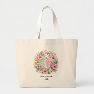 Benutzerdefinierte Padel-Tasche - Süßes Flamingo-P Jumbo Stoffbeutel