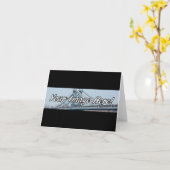 Benutzerdefinierte Panorama-Foto-Faltkarte Karte (Gelbe Blume)